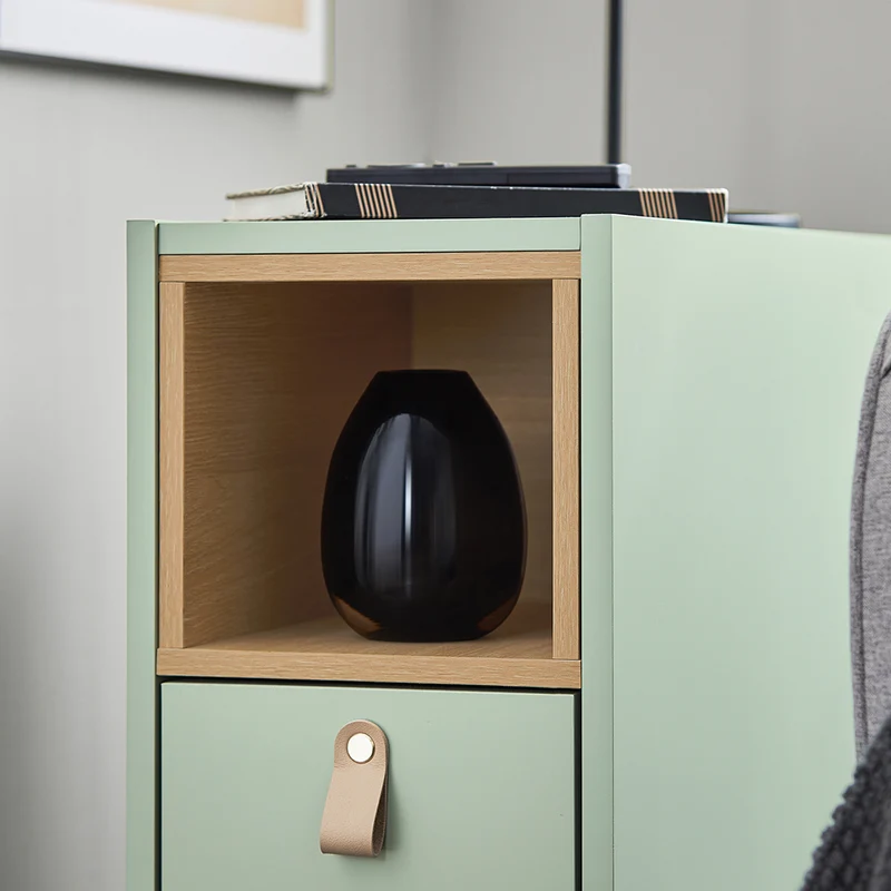 SoBuy FBT161-GR Bout de Canapé, Table d'Appoint
