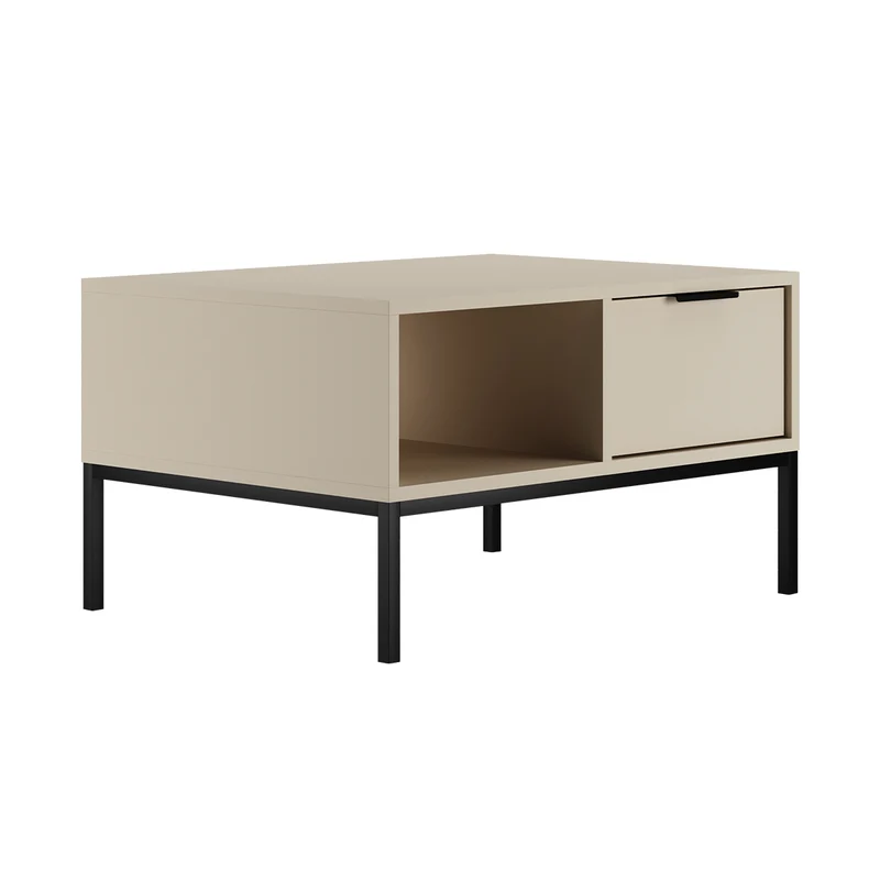 Table basse 80 cm Seattle Cachemire