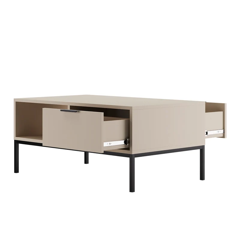 Table basse 100 cm Seattle Cachemire