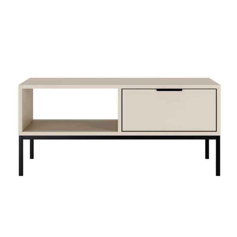 Table basse 100 cm Seattle Cachemire
