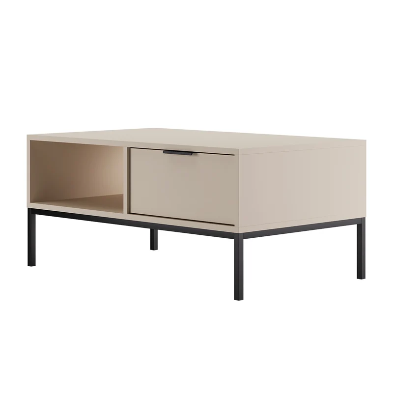 Table basse 100 cm Seattle Cachemire