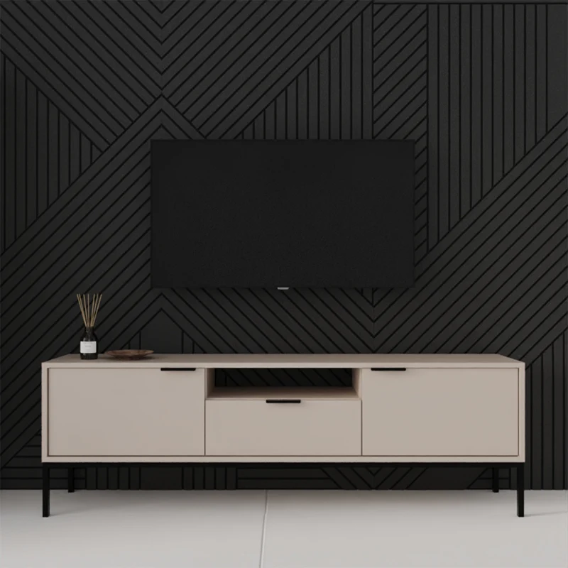 Meuble TV 135 cm Seattle Cachemire