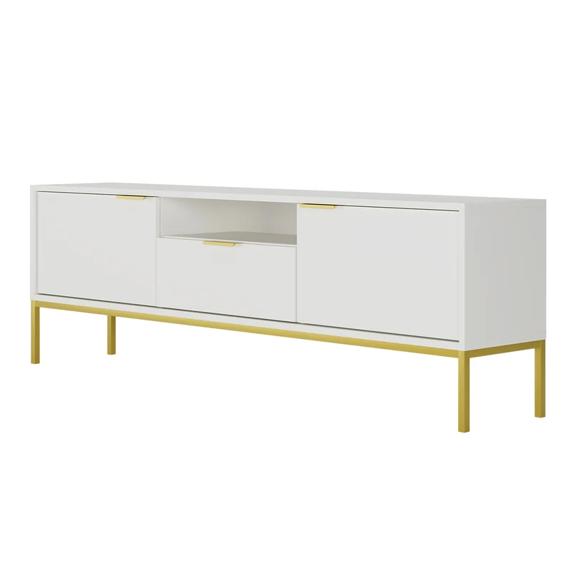 Meuble TV 175 cm Seattle Blanc
