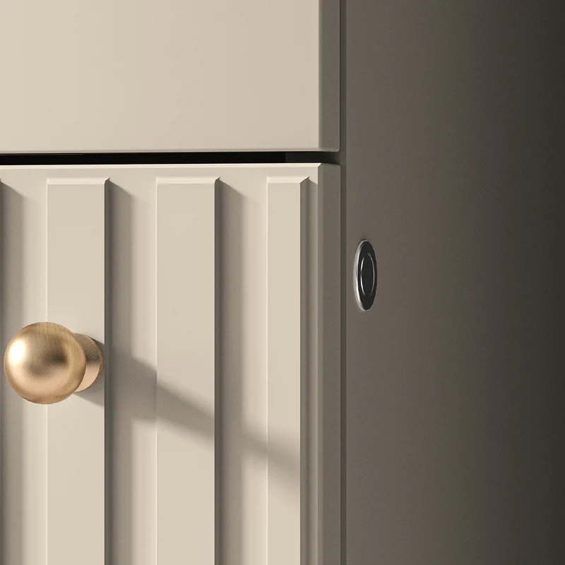 Vitrine 2 portes LED Nova Cachemire
