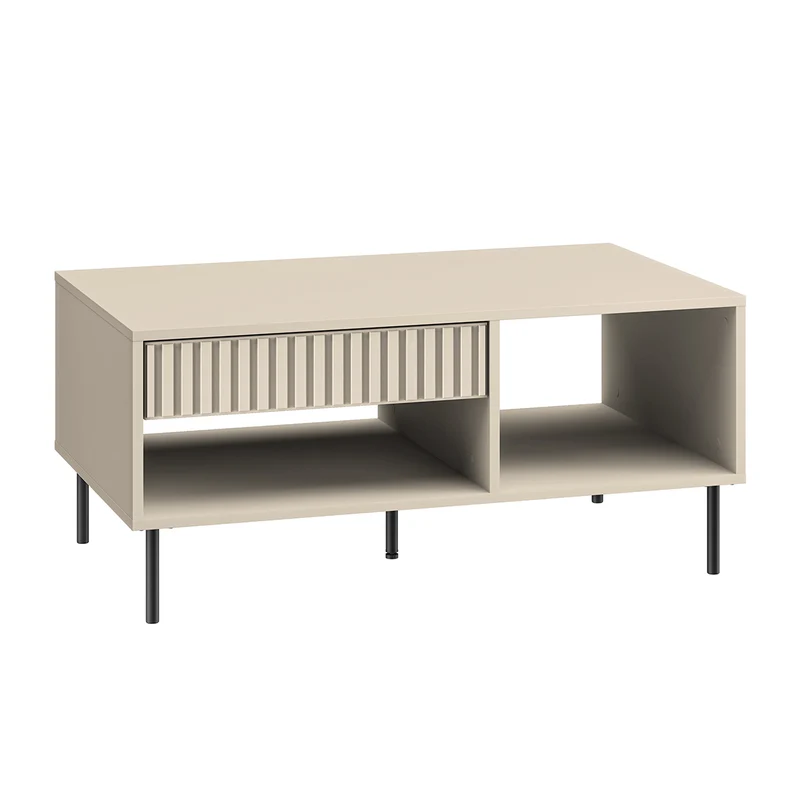 Table basse 1 tiroir Nova Cachemire