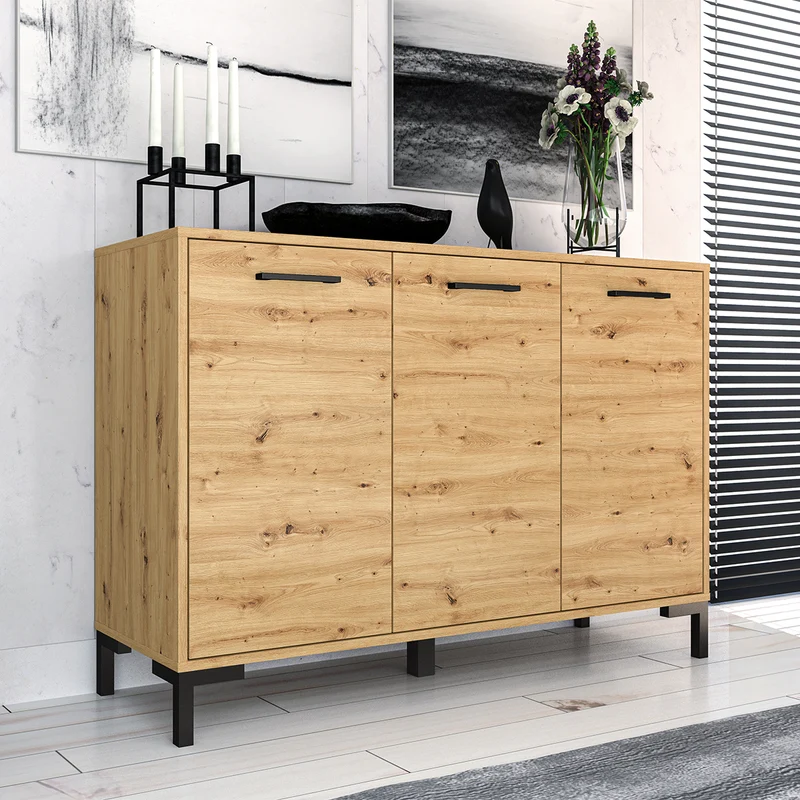 Buffet 3 portes Liora Bois