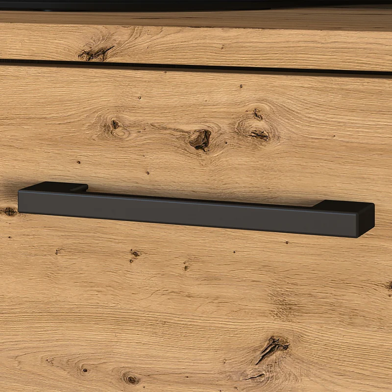 Meuble TV 3 portes 155 cm Liora Bois