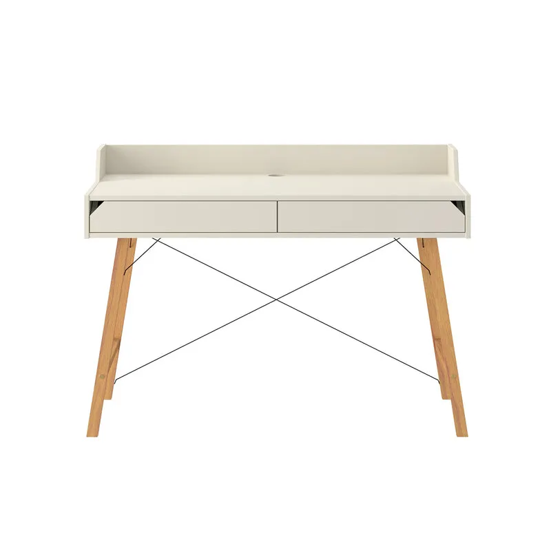 Bureau 2 tiroirs Bellamy Lotta Cachemire