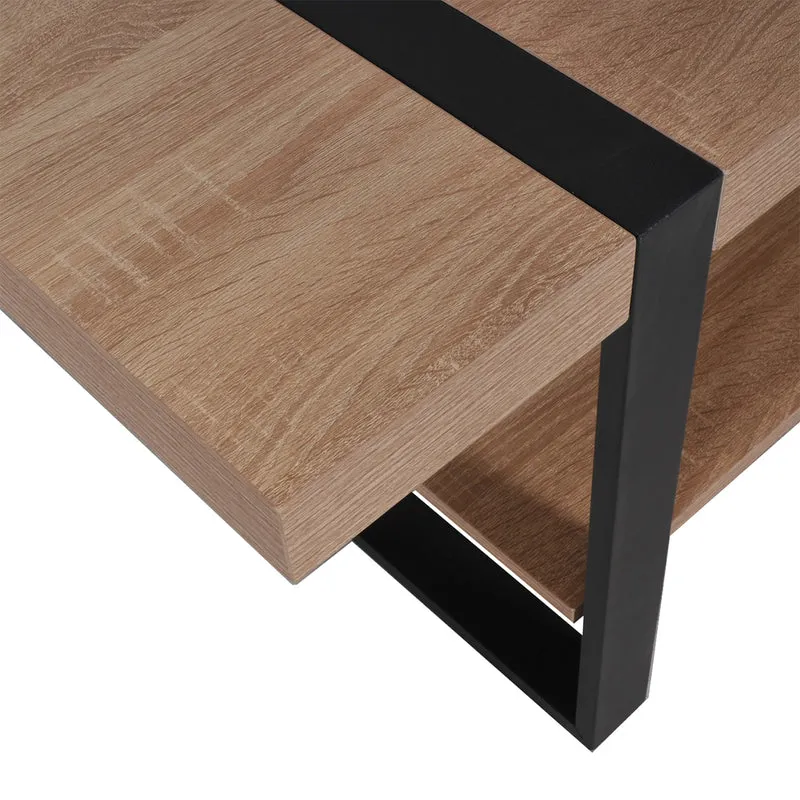 Table basse Olympe Bois et Noir