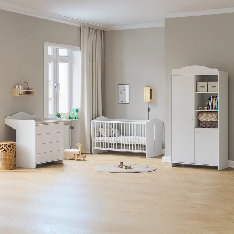 Armoire 2 portes Vox Megeve Blanc