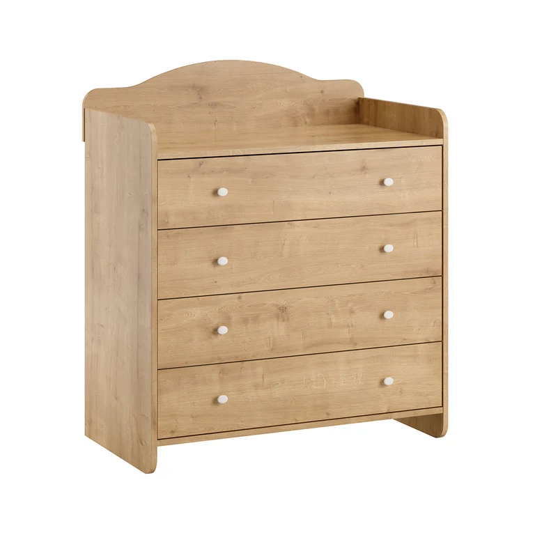Lit évolutif 70x140 et commode à langer Vox Megeve Bois