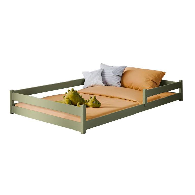 Lit au sol 120x200 sommier inclus Lily Olive