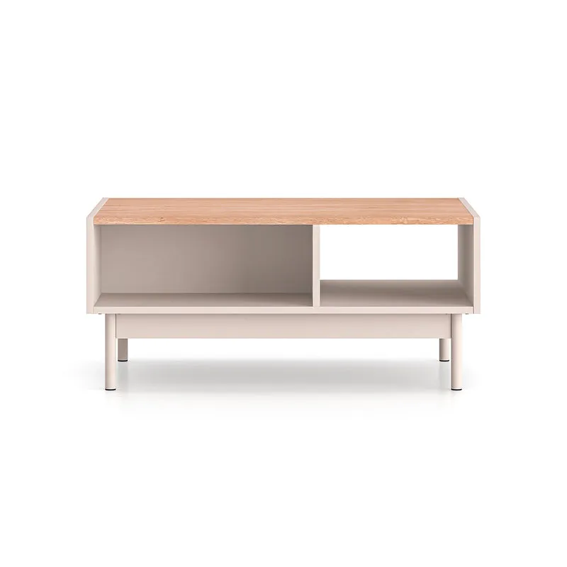 Table basse Connie Cachemire et Bois