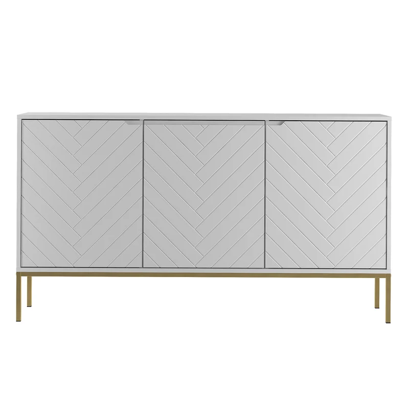Buffet 3 portes Daria Blanc