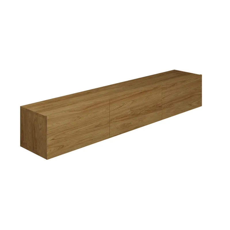 Meuble TV mural 3 portes 160 cm Idao Bois