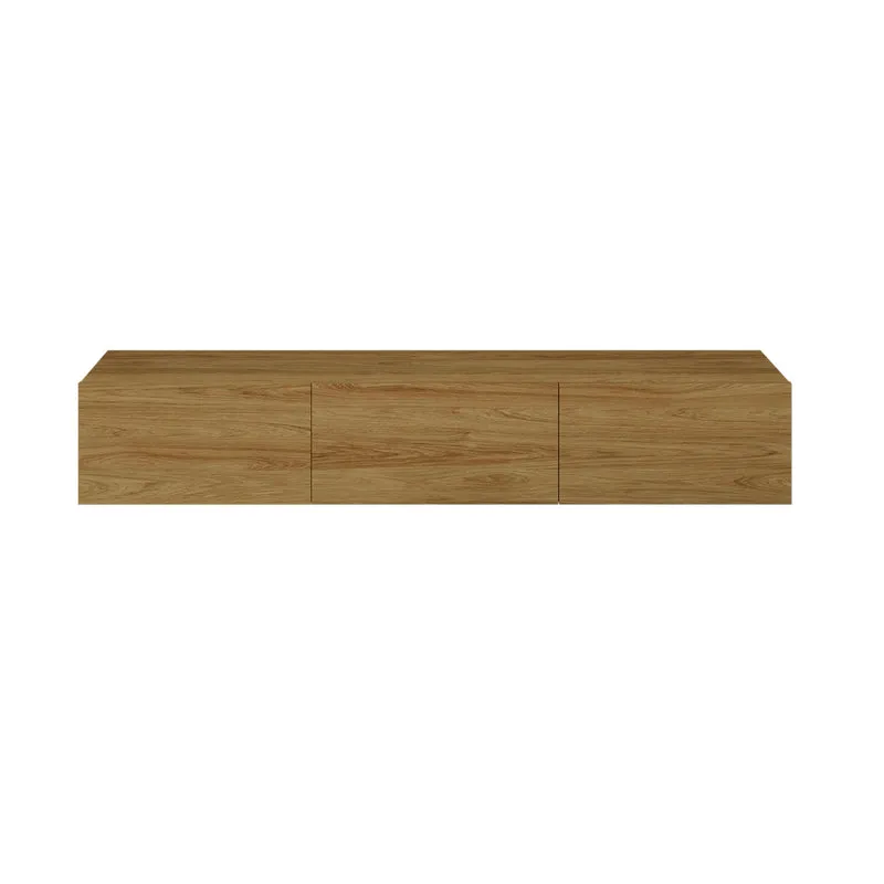 Meuble TV mural 3 portes 160 cm Idao Bois