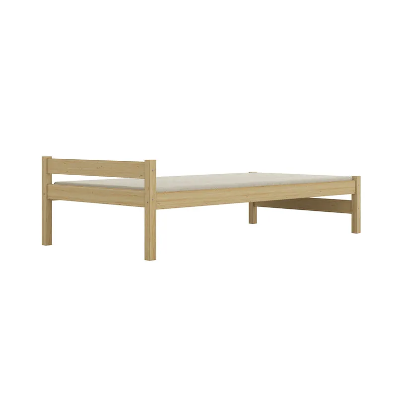 Lit 90x200 sommier inclus Kocot Kids Axel Bois