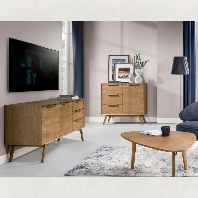 Table à manger extensible en chêne LEO 40 | LoftStory