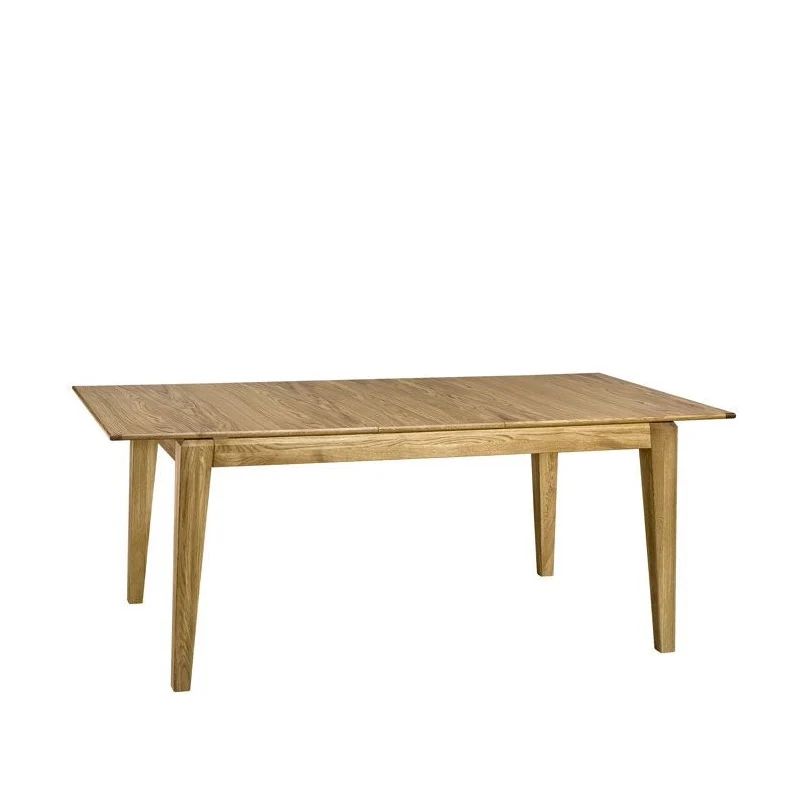Table de salle à manger à rallonges en chêne FREDO