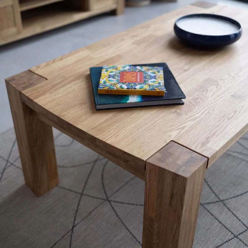 Table basse en chêne massif BALDER | NordicStory