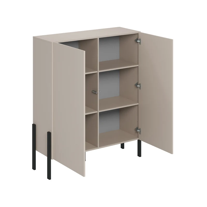 Buffet haut 2 portes Bérénice Cachemire