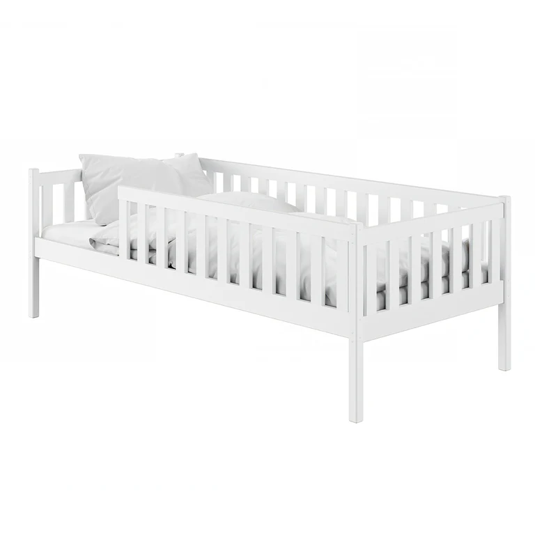 Lit 90x200 sommier inclus Antoine Blanc
