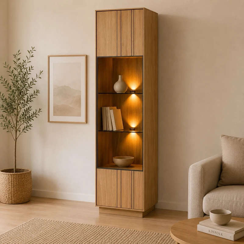 Vitrine en chêne JOIN 10 | LoftStory