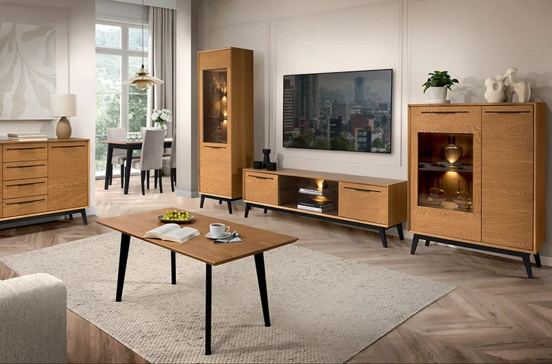 Table basse en chêne LAZURE 41 | LoftStory
