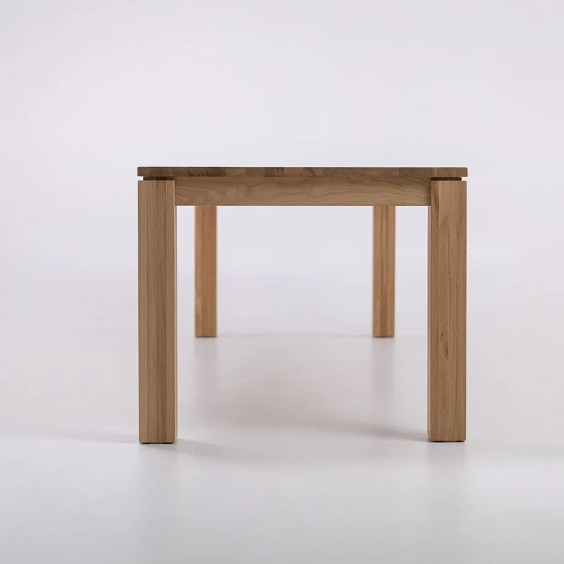 Table de salle à manger à rallonges en chêne massif LUX 2020 | VESKOR