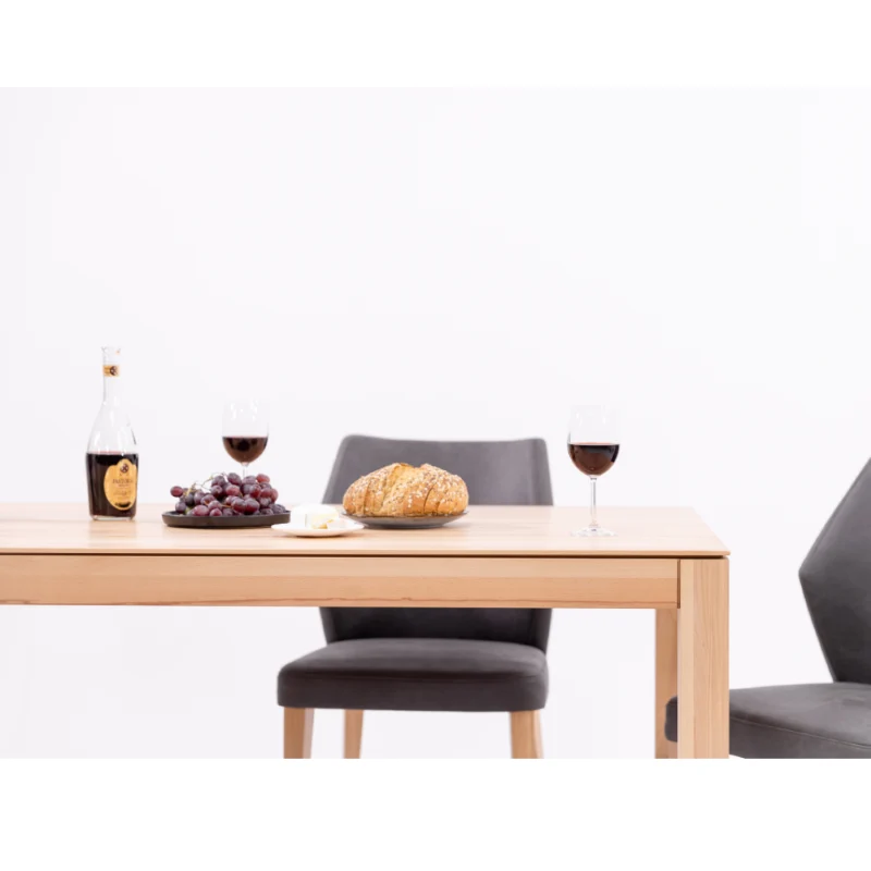 Table de salle à manger fixe en chêne massif VERDI | VESKOR