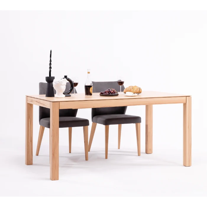 Table de salle à manger fixe en chêne massif VERDI | VESKOR