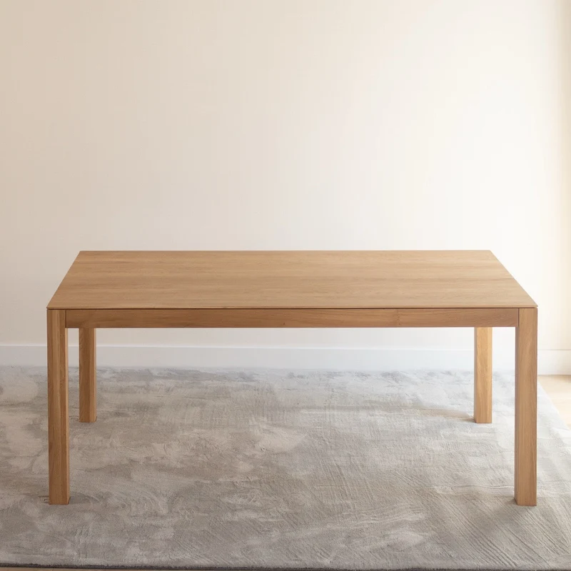 Table de salle à manger extensible en chêne massif VERDI | VESKOR