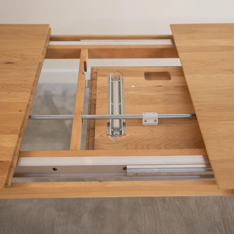 Table de salle à manger extensible en chêne massif VERDI | VESKOR