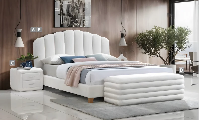 3-Pieces IF-5100 Bedroom Set
