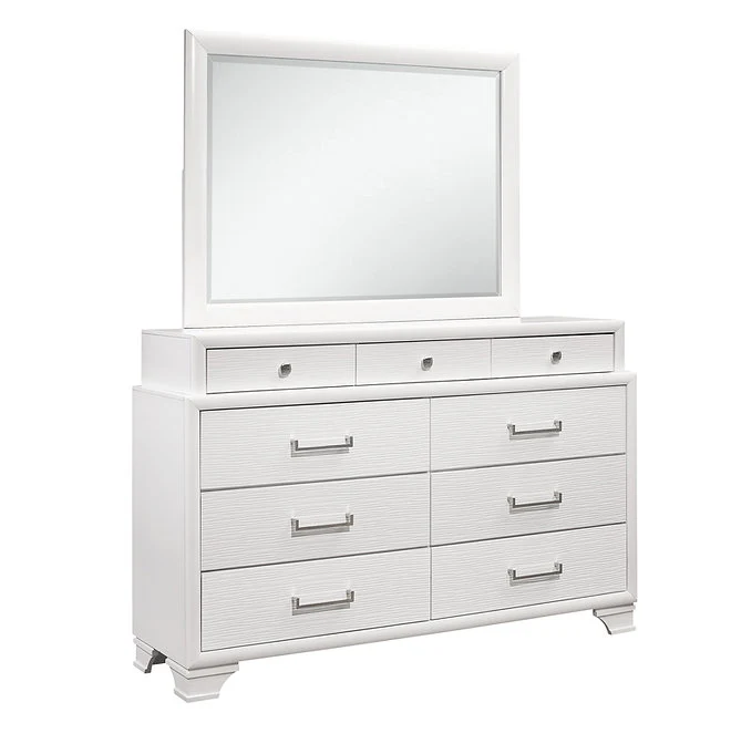 JORDYN-WHITE™ – 6-PIECE BEDROOM SET