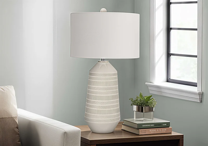 SERENZA FORMA™ – CONTEMPORARY CERAMIC TABLE LAMP – I 9613