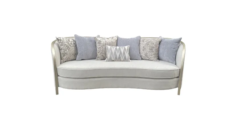 SCARLETT™ – ELEGANT WOOD-TRIMMED LIVING ROOM SET – L1925