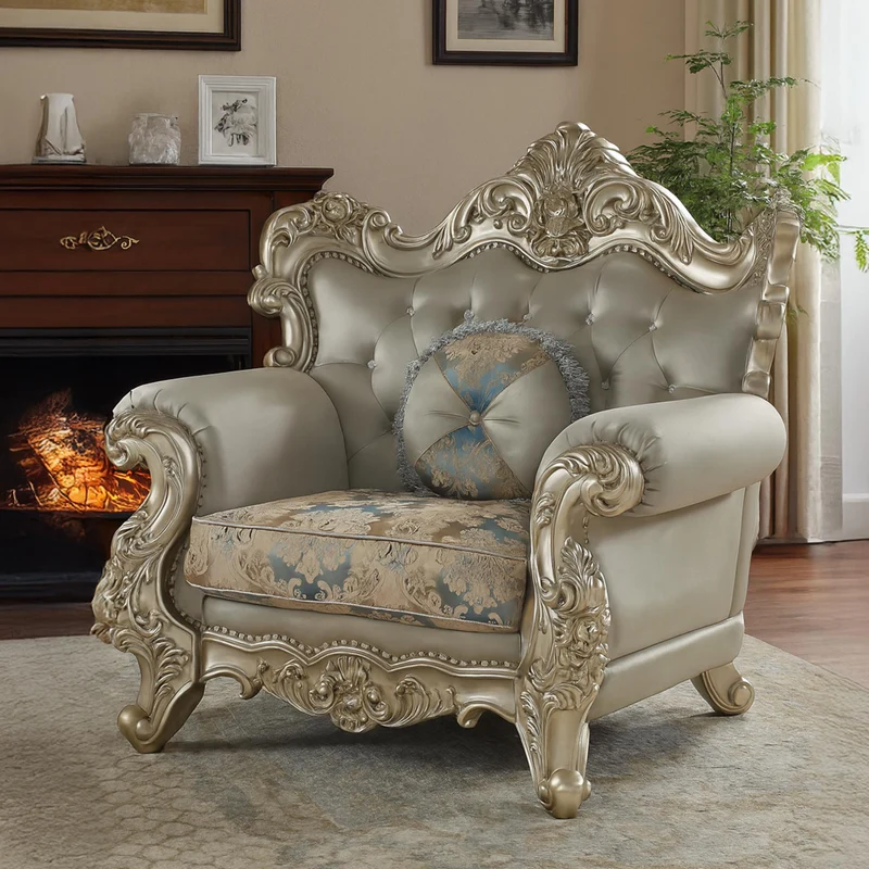 ISABELLA ROYALE™ – CLASSIC EUROPEAN LIVING ROOM SET – L1425