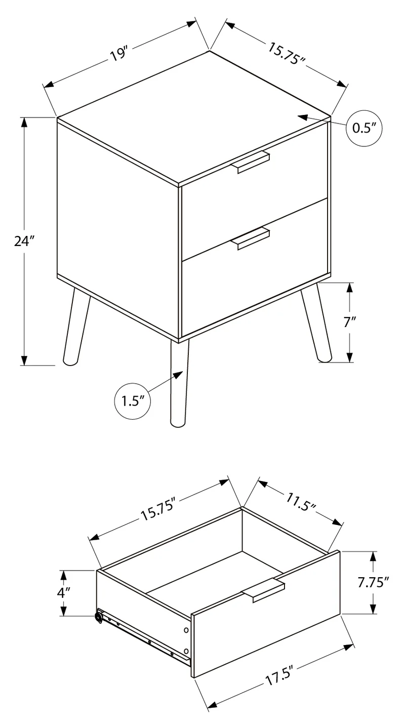 LORREN™ – ACCENT TABLE – I 3607