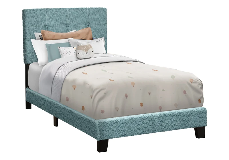 ASTON BOUCLÉ™ – UPHOLSTERED SINGLE BED – I-5805T