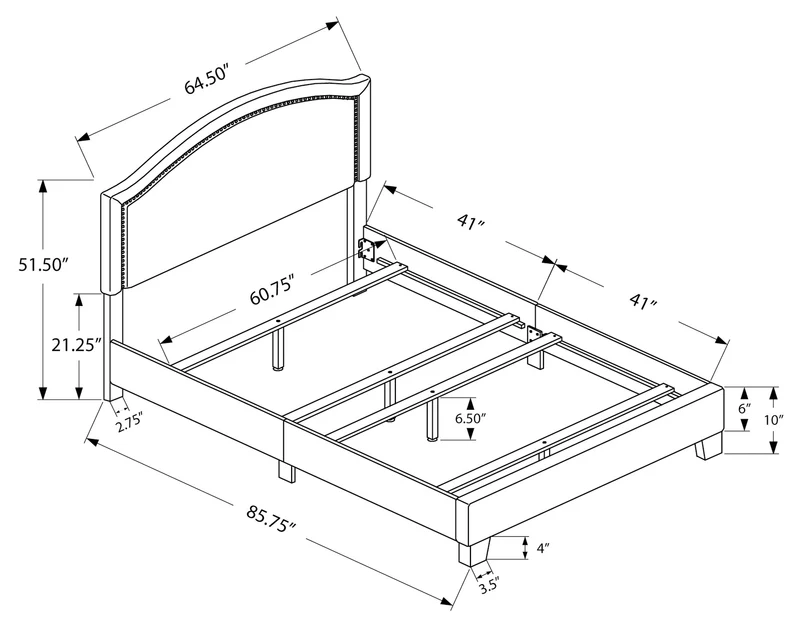 LYONNE™ – UPHOLSTERED BED – I-5936Q