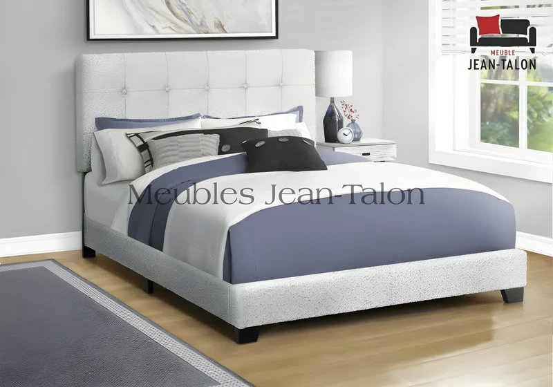 ANNECY™ – BOUCLÉ UPHOLSTERED BED – I-5801Q