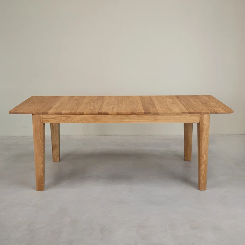 Table de salle à manger à rallonges en chêne massif KODAMA | NordicStory