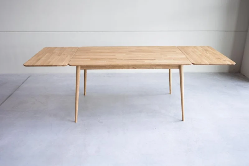 Table à manger extensible en chêne massif MALMO 2 | NordicStory