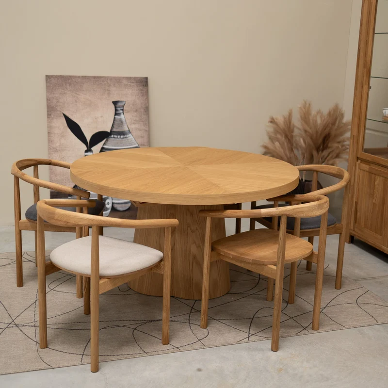 Lot de 2 ou 4 chaises en chêne massif Lea | NordicStory