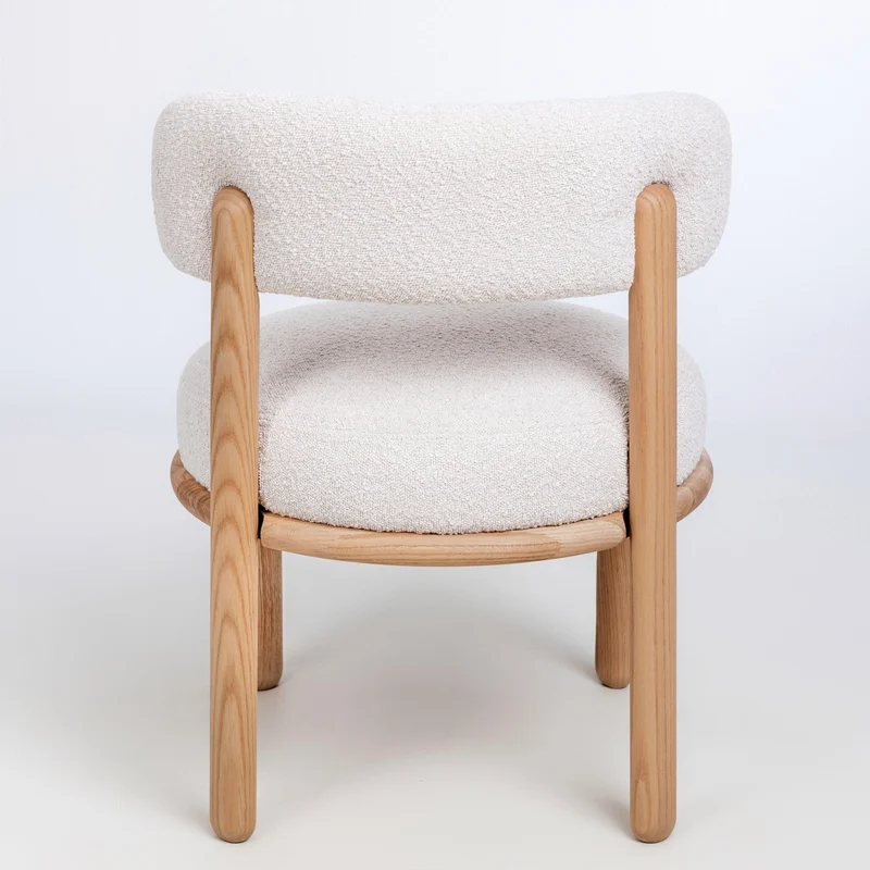 Lot de 2 chaises en chêne massif Lova | NordicStory