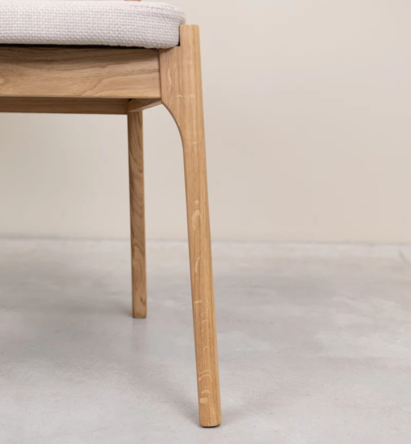 Lot de 2 ou 4 chaises en chêne massif « Astrid » | NordicStory
