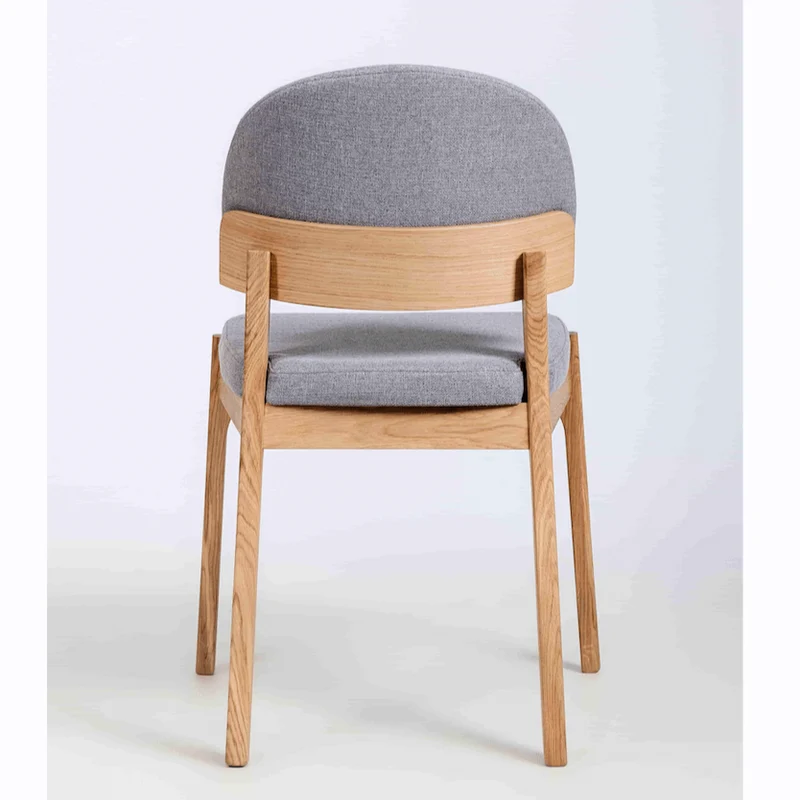 Lot de 2 ou 4 chaises en chêne massif « Astrid » | NordicStory