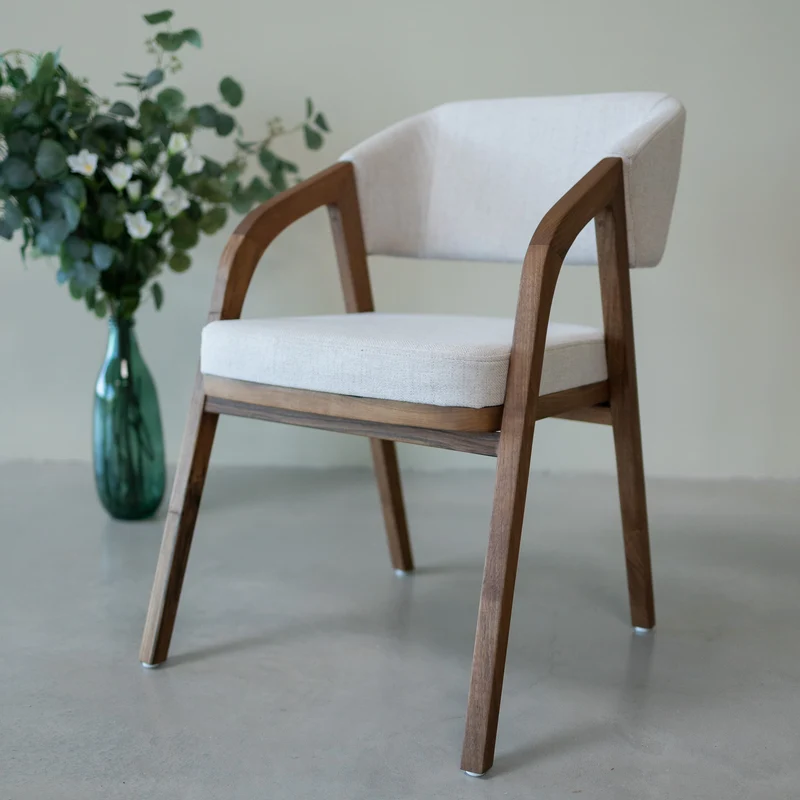 Chaise en chêne ou noyer massif SWEDEN | NordicStory