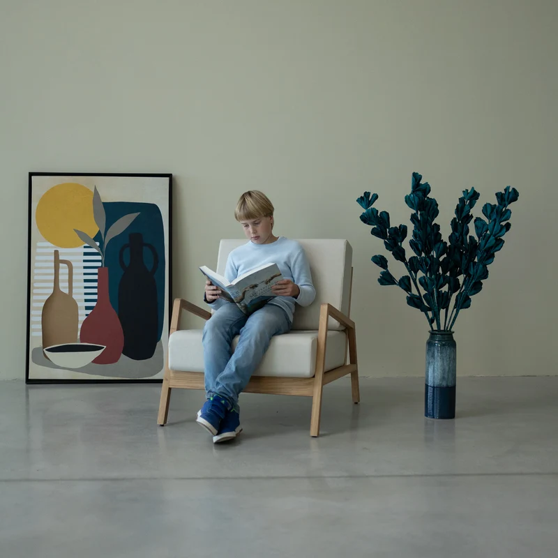 Fauteuil en bois massif SWEDEN | NordicStory